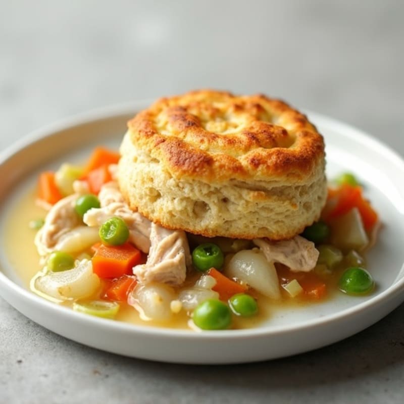 Healthy Chicken and Vegetable Pot Pie