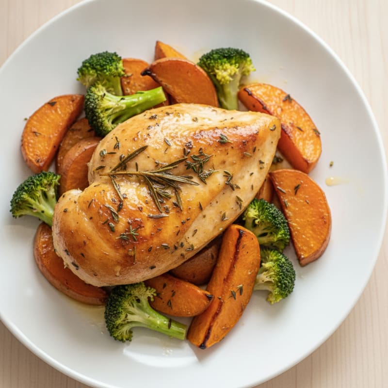 Savory Herb-Roasted Chicken