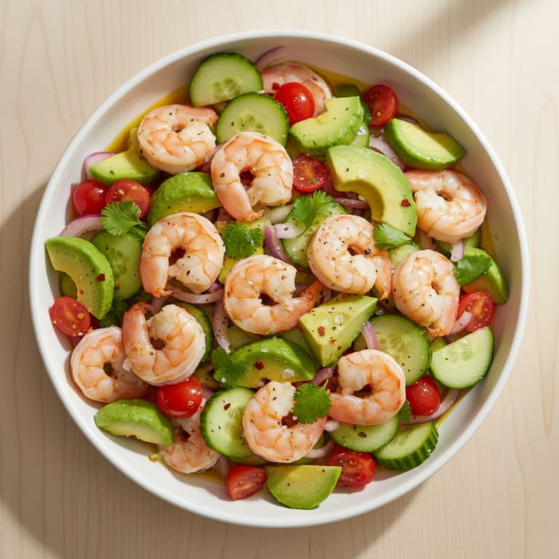 Citrus Shrimp and Avocado Ceviche