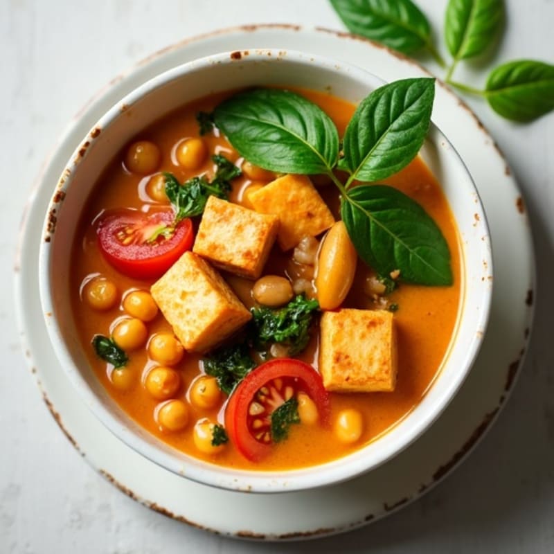Creamy Coconut Curry Chickpea Stew