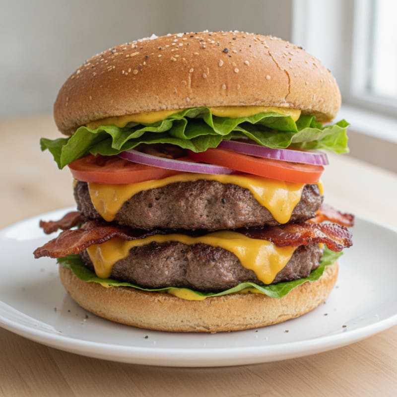 Double Bacon Cheeseburger