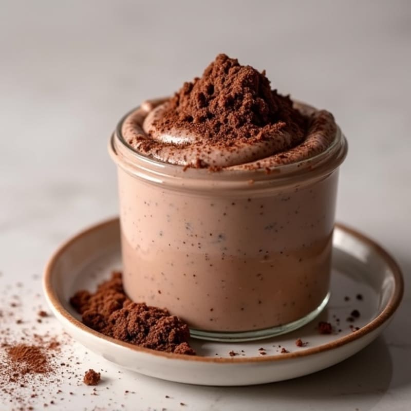 Creamy Chocolate Protein Chia Pudding
