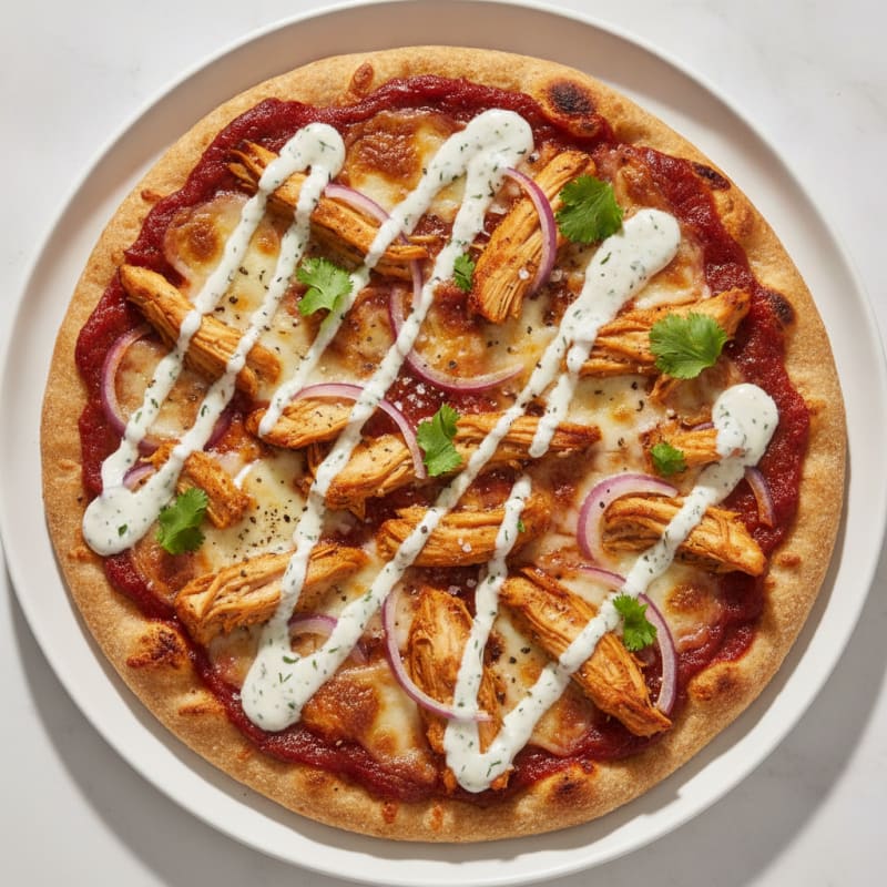 BBQ Ranch Chicken Pizza