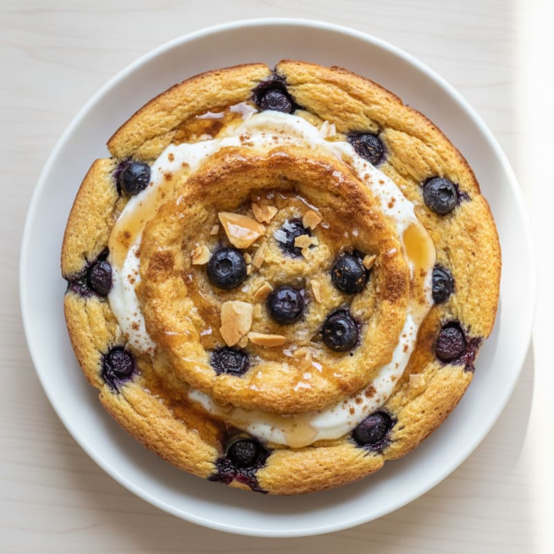 Baked Berry Oatmeal Soufflé