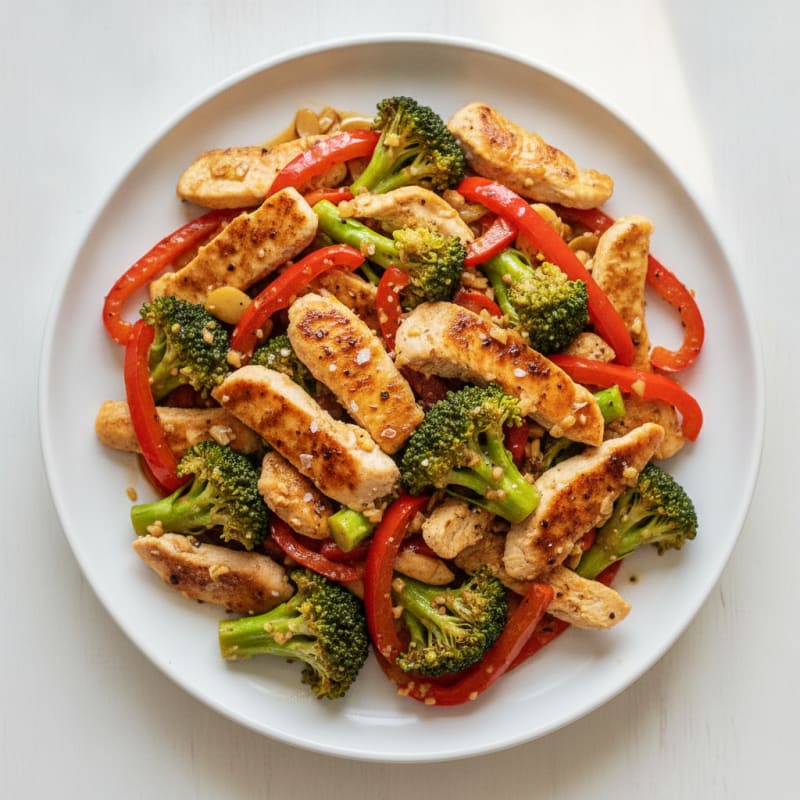 Quick Chicken and Veggie Stir-Fry
