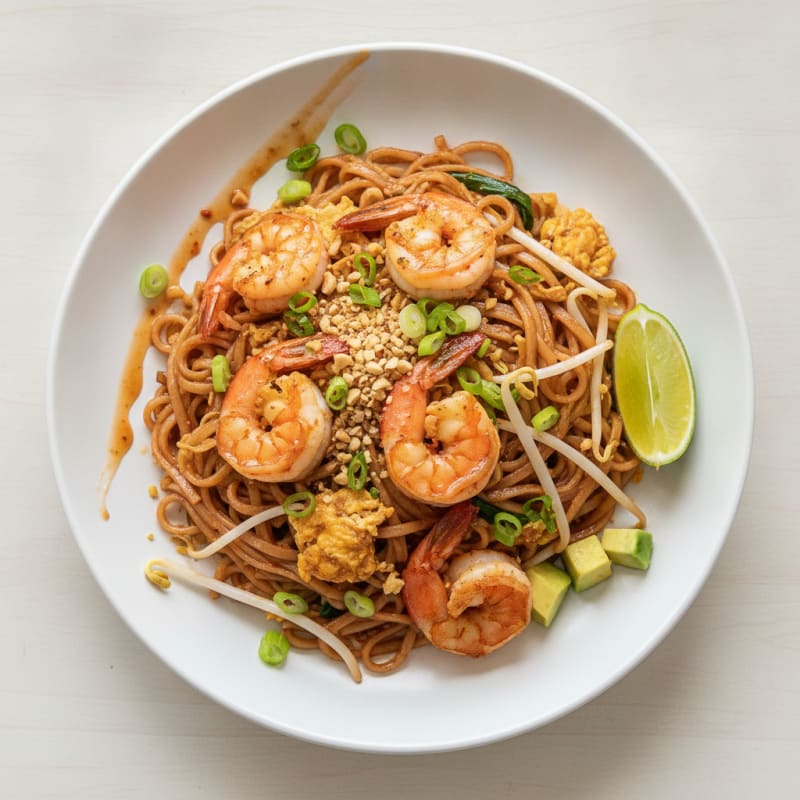 Shrimp Pad Thai Noodles