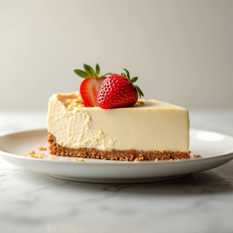 Creamy Greek Yogurt Protein Cheesecake