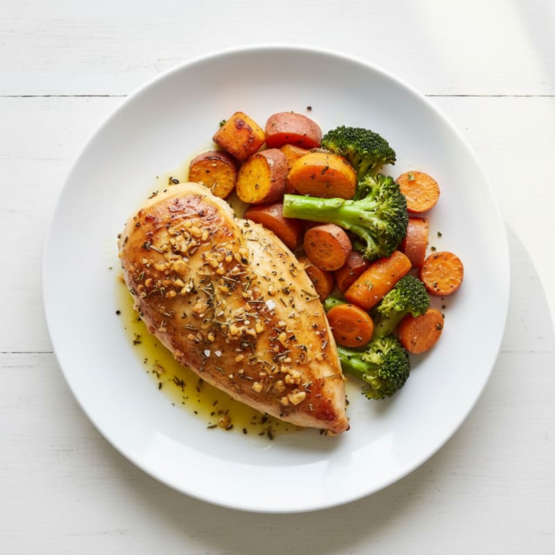 Garlic Herb Roasted Chicken