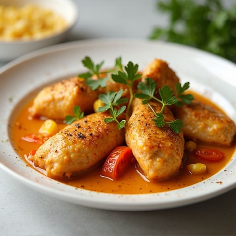 Creamy Coconut-Spiced Butter Chicken