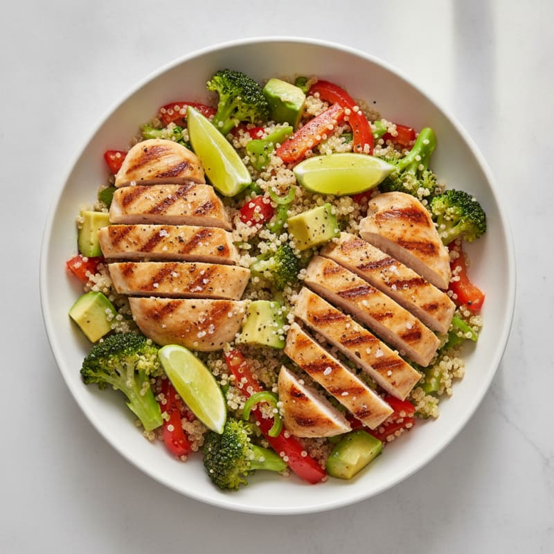 Zesty Chicken and Quinoa Medley