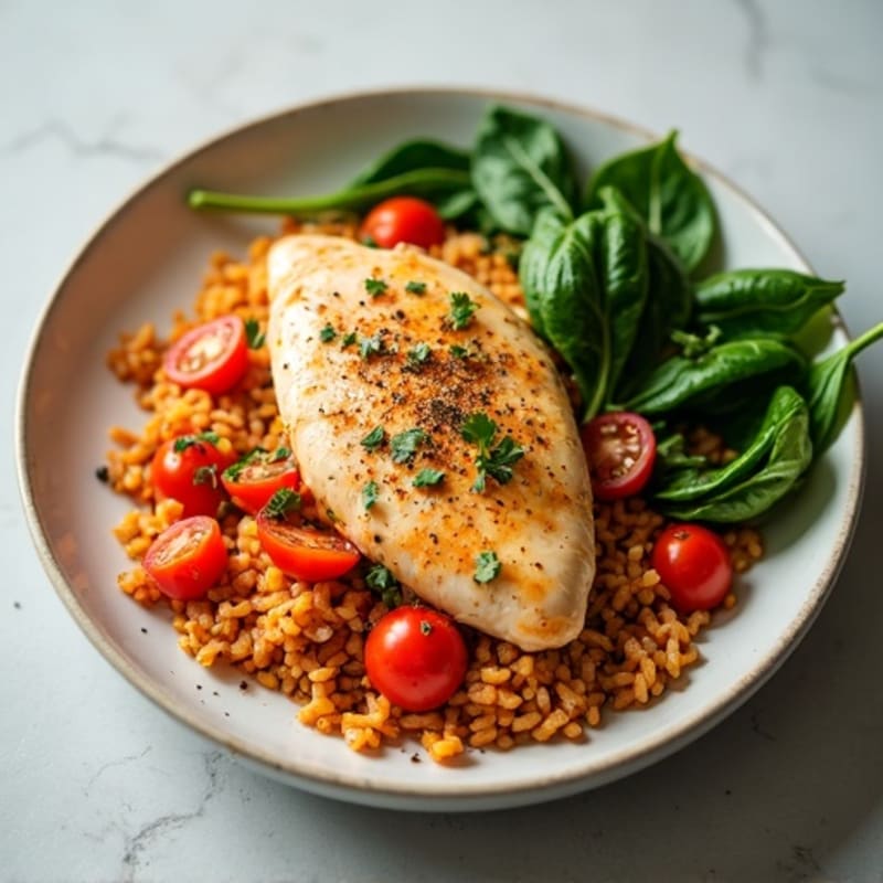 One-Pan Chicken and Spicy Tomato Rice