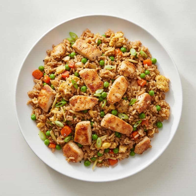 Chicken and Vegetable Fried Rice