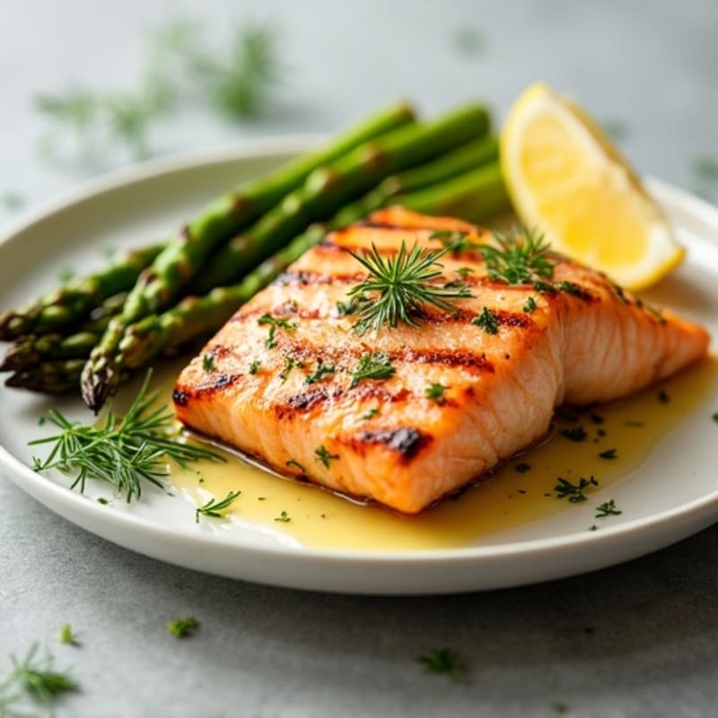 Lemon Herb Grilled Salmon