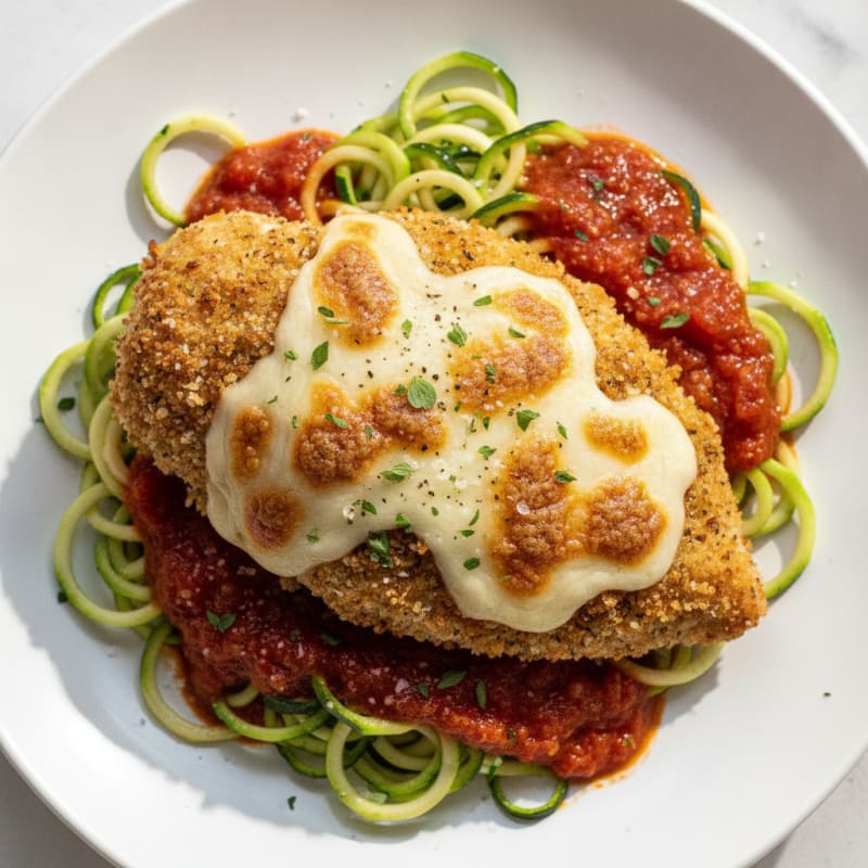 Baked Chicken Parmesan with Marinara
