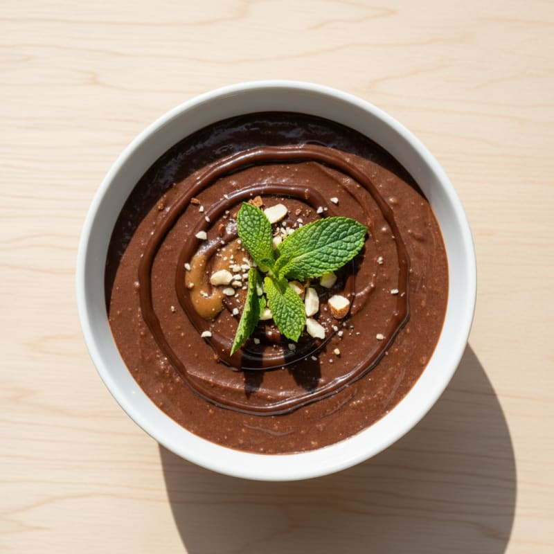 Silky Chocolate Protein Pudding