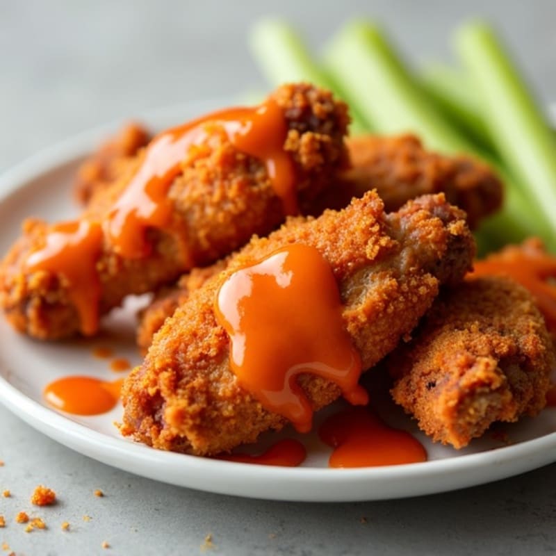 Crispy Baked Buffalo Chicken Wings