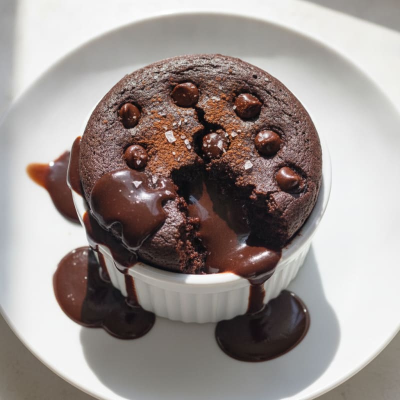 Decadent Chocolate Protein Mug Cake
