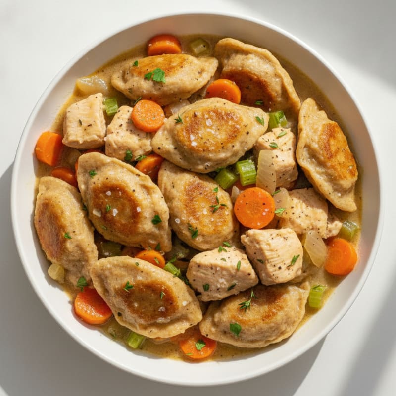 Homestyle Chicken and Herb Dumplings