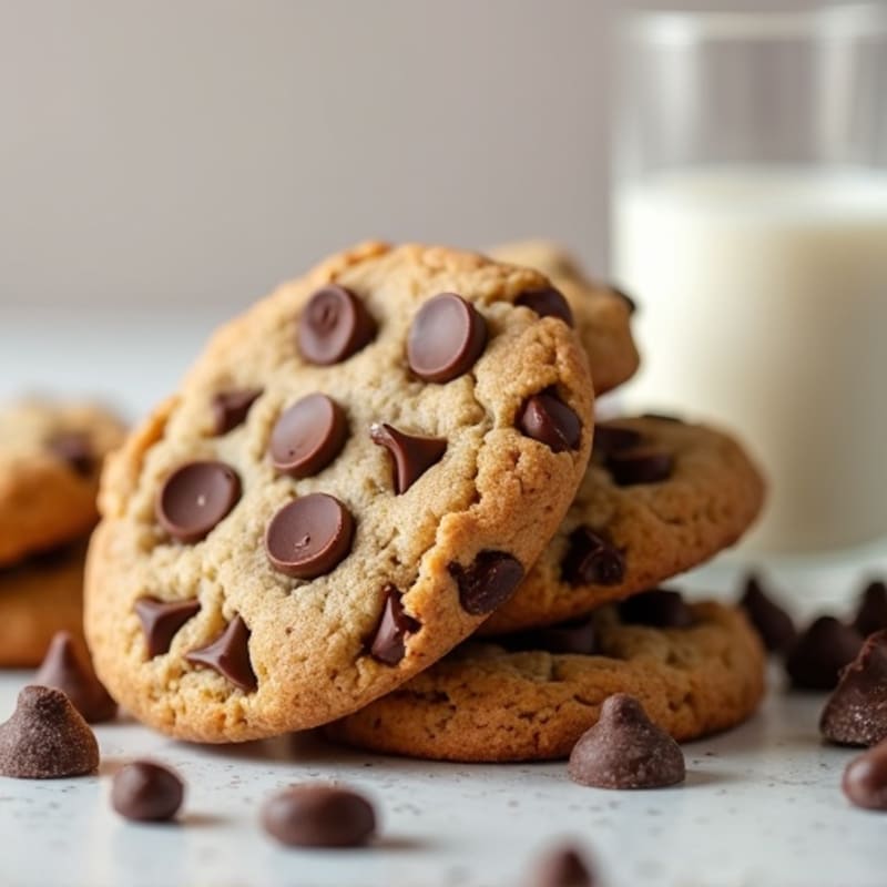 High Protein Chewy Chocolate Chip Cookies