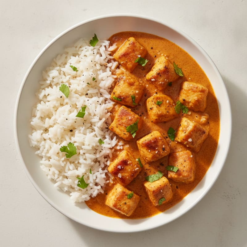 Butter Chicken with Fragrant Jasmine Rice