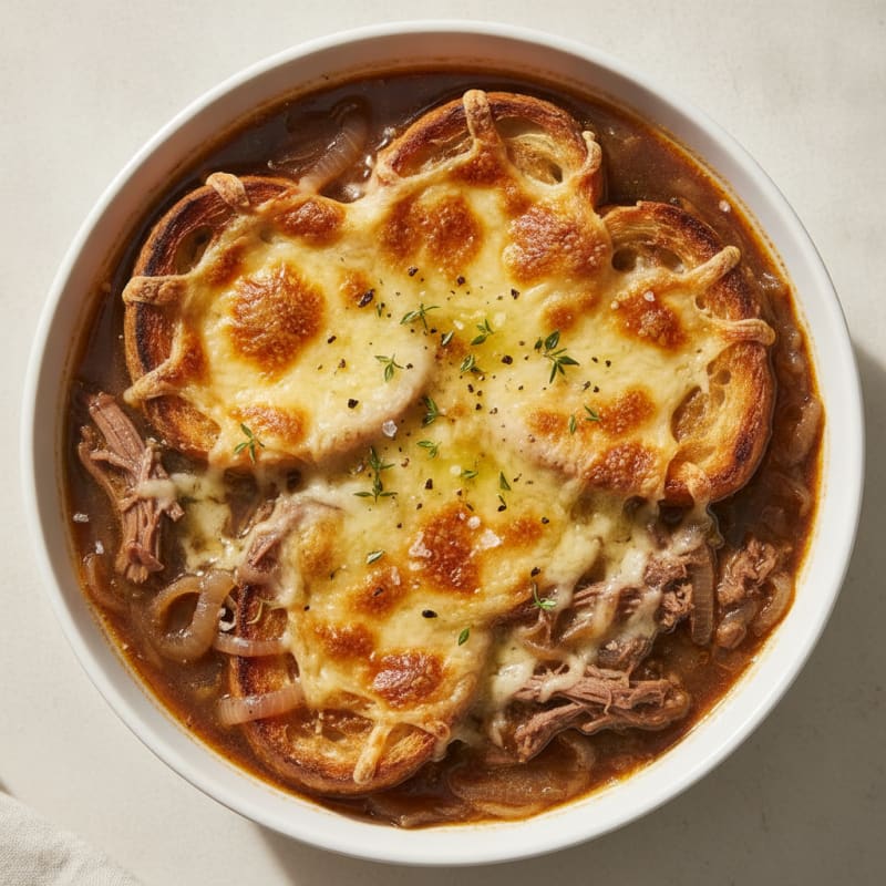 High-Protein French Onion Soup