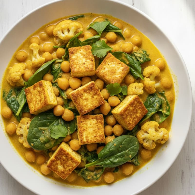 Hearty Chickpea and Vegetable Curry