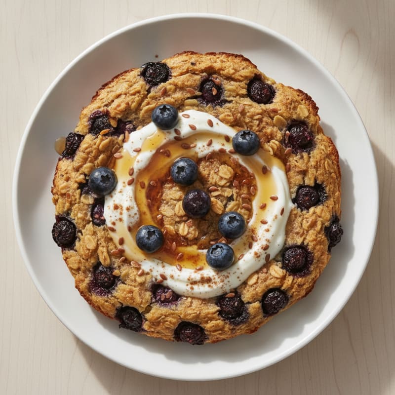 Hearty Berry Oatmeal Bake