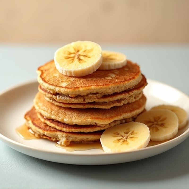 Protein-Packed Banana Oat Pancakes