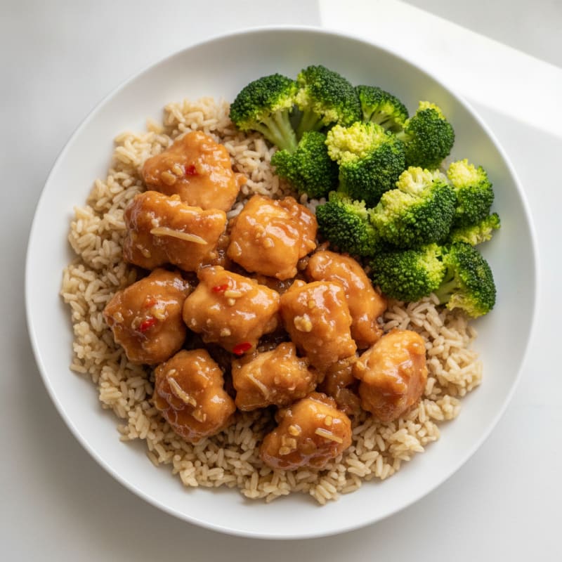Sweet and Savory General Tso's Chicken
