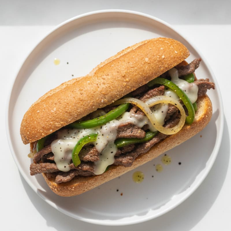 Philly Cheesesteak Sandwich