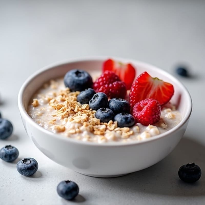 Protein-Packed Berry Overnight Oats
