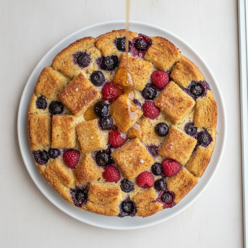 Baked Berry French Toast Casserole