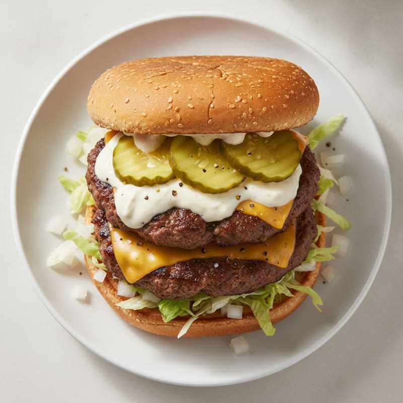 Classic Big Mac Burger