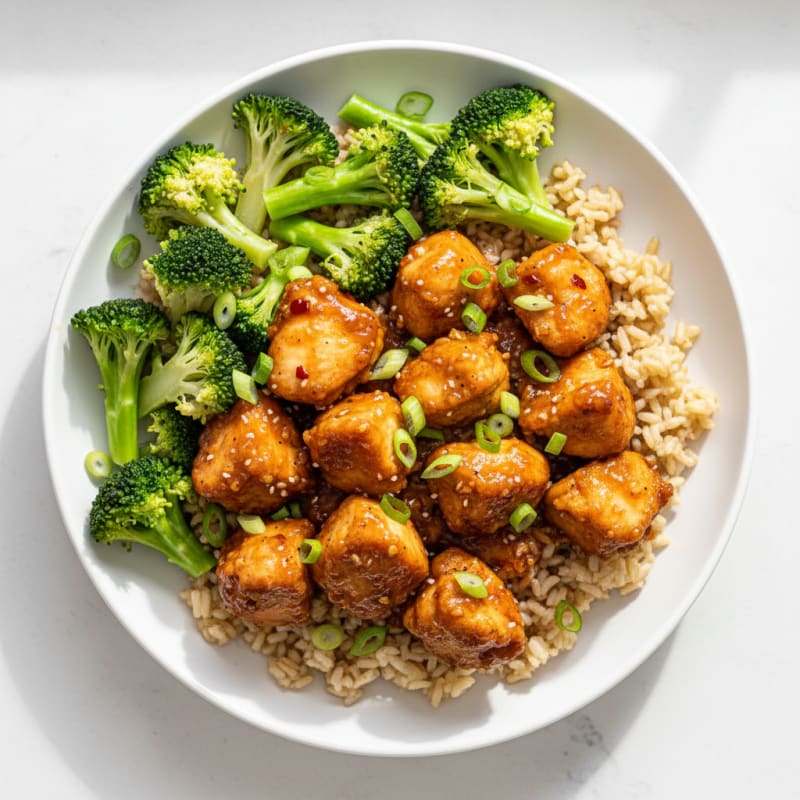 Sweet and Savory General Tso's Chicken