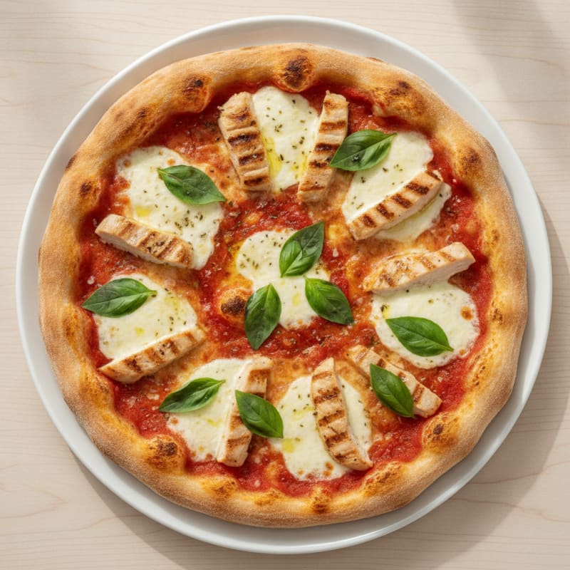 Classic Margherita Pizza with Fresh Basil