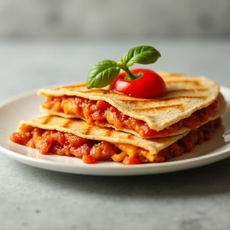 Healthy BBQ Chicken Quesadilla