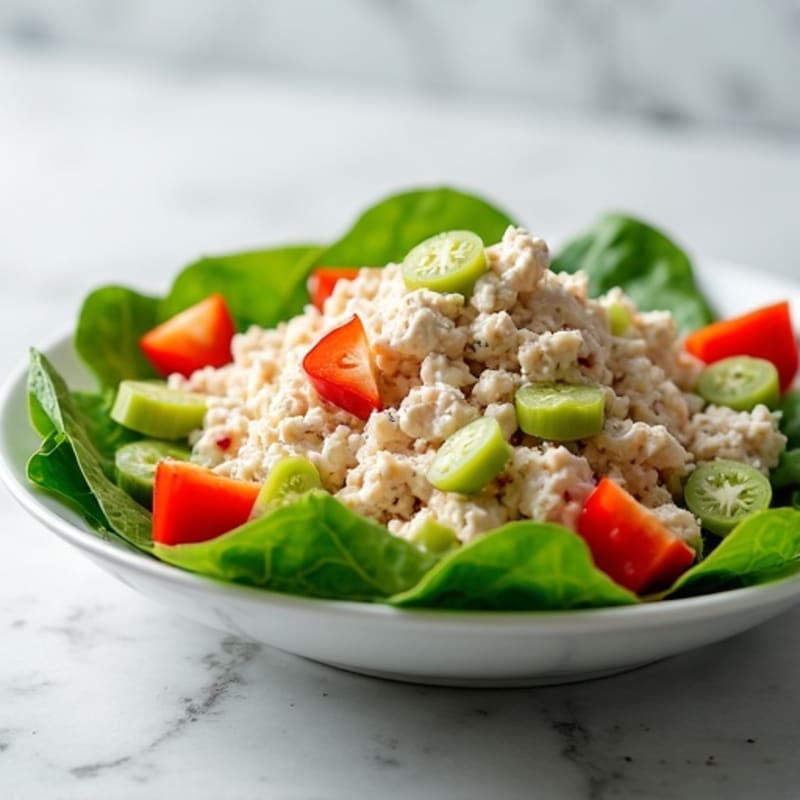 Creamy Tuna and Cottage Cheese Salad