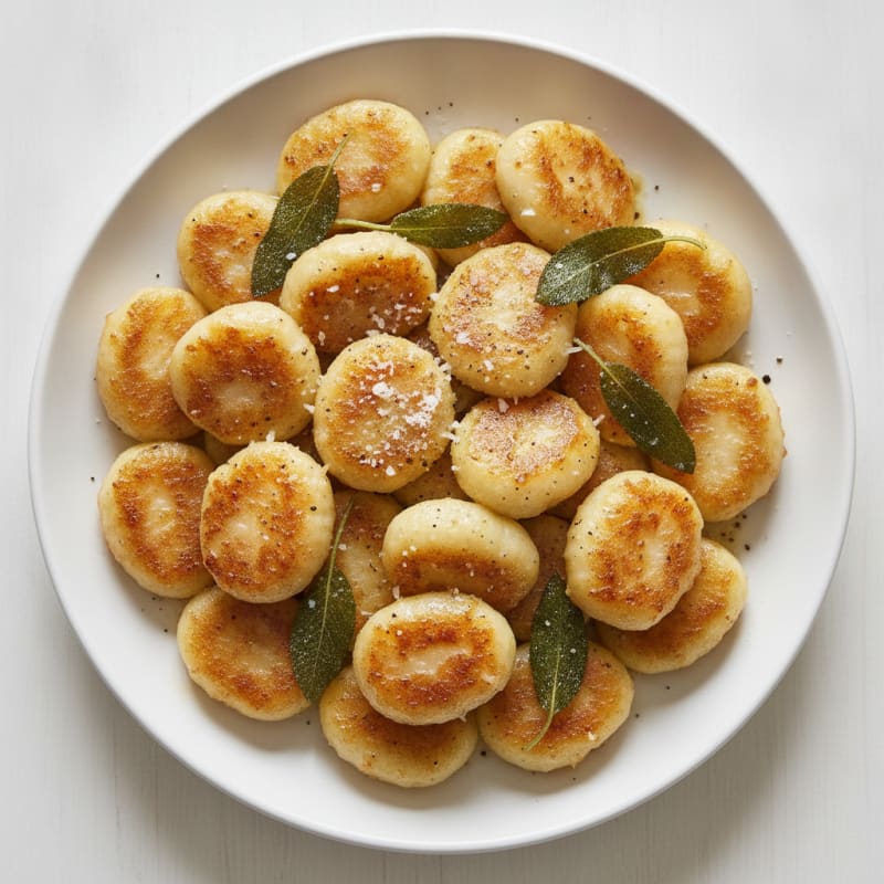 Ricotta Gnocchi with Sage Butter Sauce