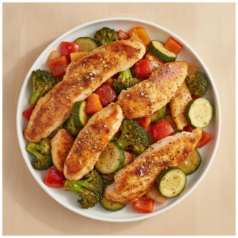 Sheet Pan Lemon Herb Chicken and Veggies