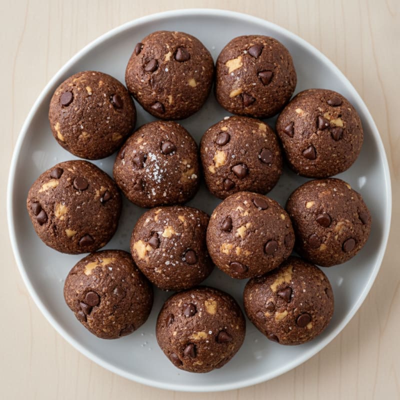 No-Bake Chocolate Chip Protein Bites
