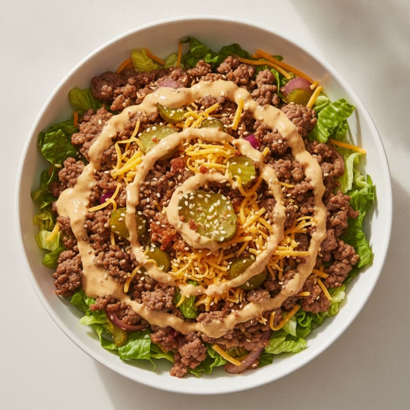 Big Mac Protein Bowl