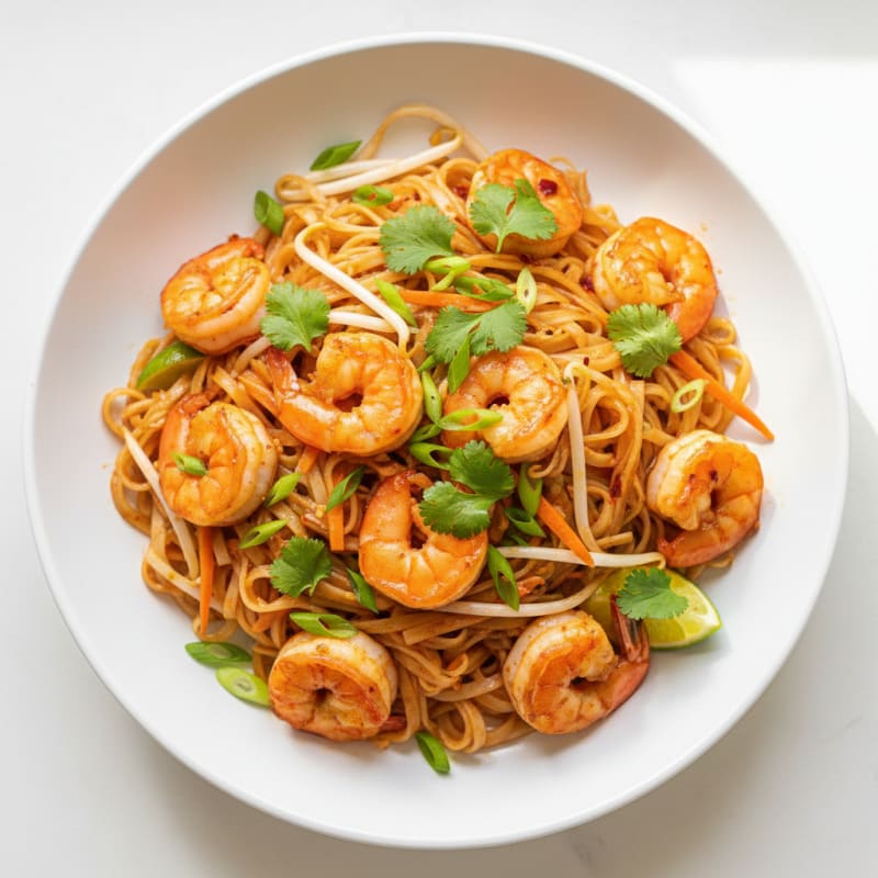 Zesty Chili-Lime Shrimp Pad Thai