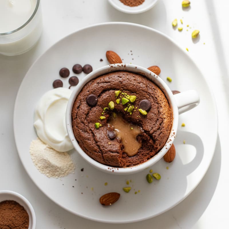 Chocolate Protein Mug Cake