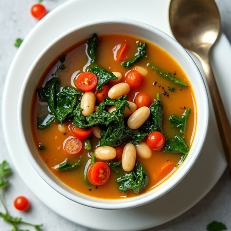 Hearty Kale and White Bean Soup