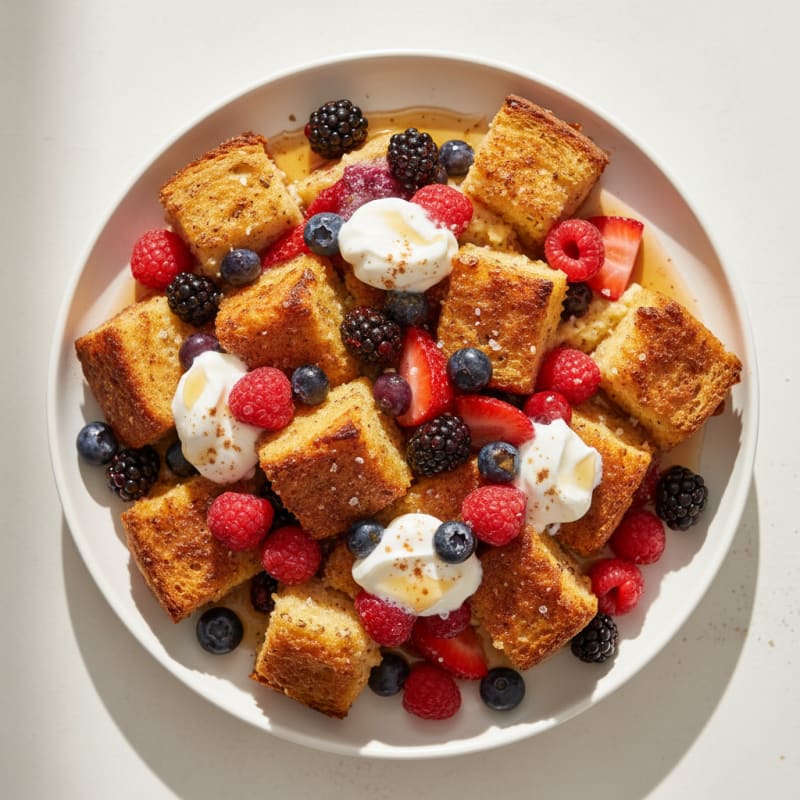 Baked Berry French Toast Casserole