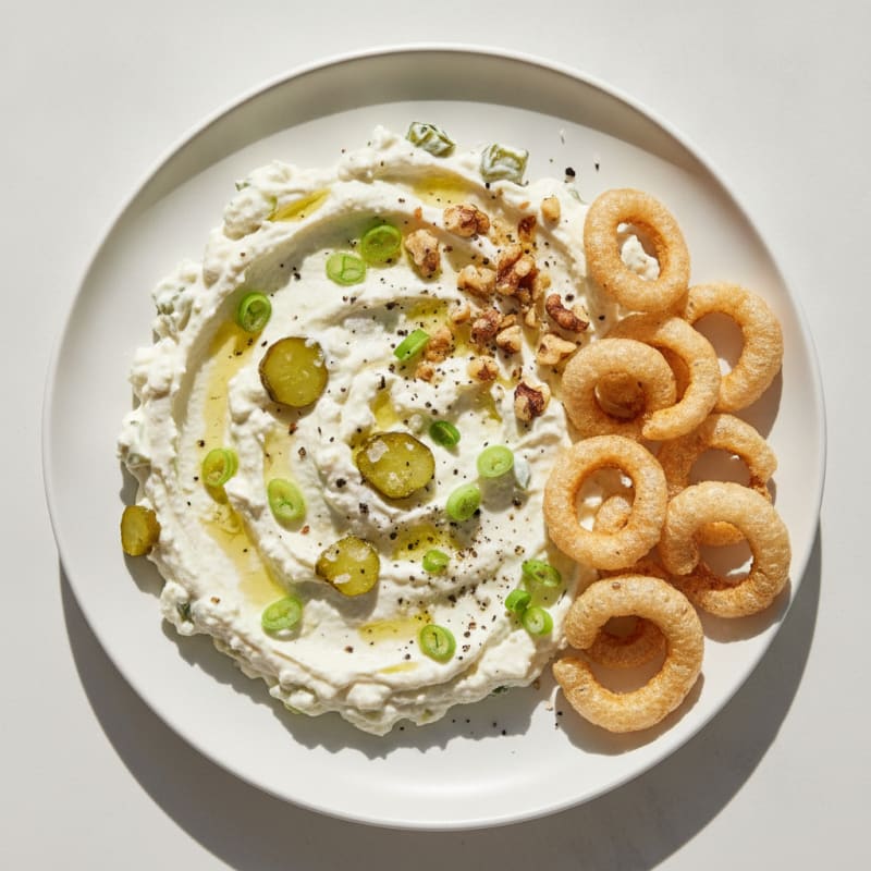 Tangy Whipped Cottage Cheese Dip