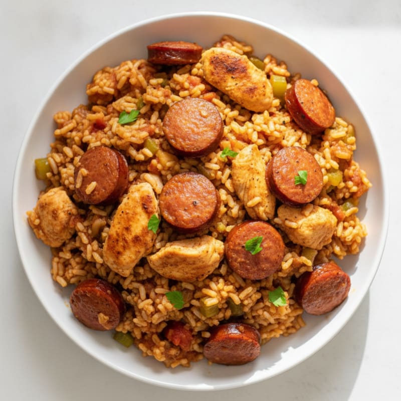 Creole Jambalaya with Andouille Sausage