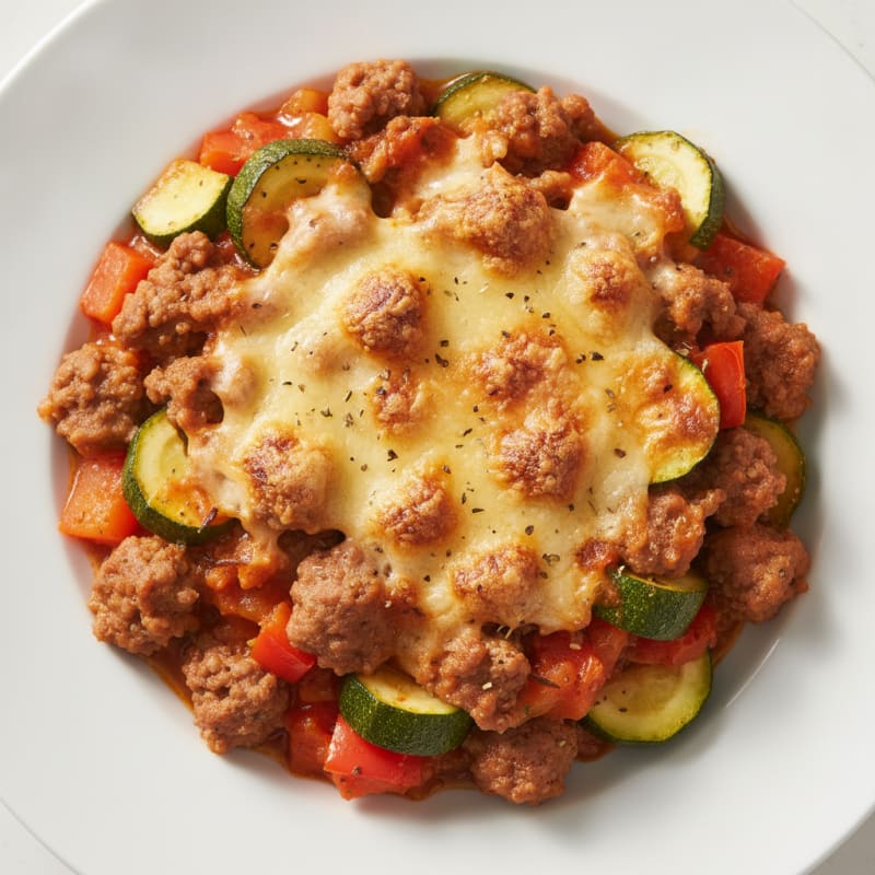 Hearty Baked Beef and Vegetable Casserole