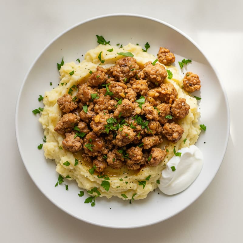 Buttery Garlic Mashed Potatoes