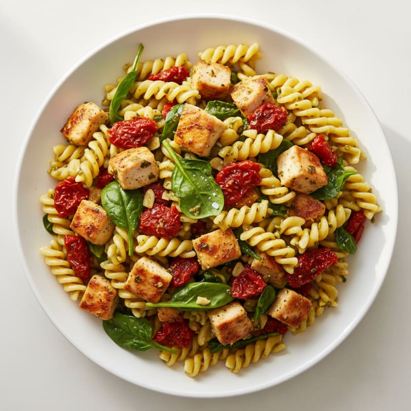 Sun-Dried Tomato Pesto Chicken Penne